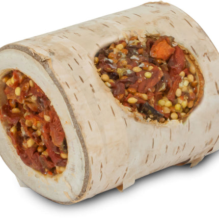 JR FARM Knabber-Holzrolle Karotte 150 g – Natürlicher Knabberspaß