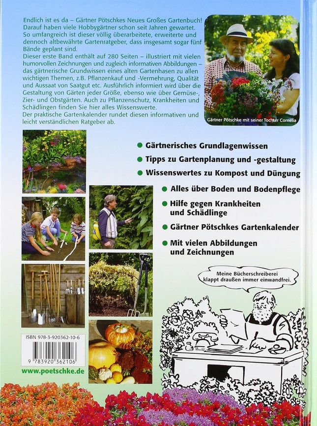 Gärtner Pötschkes Neues Großes Gartenbuch – Gärtnerische Grundlagen Band 1