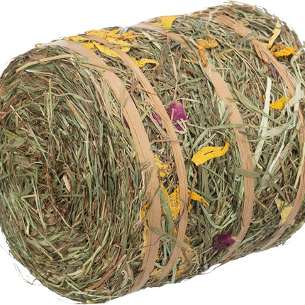 Große Heu - Snackrolle mit Blüten – 500 g