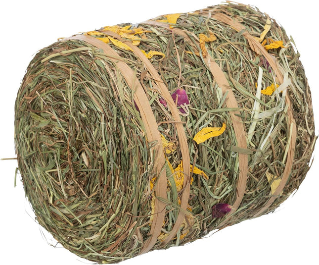 Große Heu - Snackrolle mit Blüten – 500 g