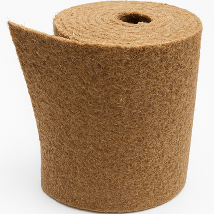 Nagerteppich DuoMix – Hanf & Kokosfaser Natur-Kombimatte, 100 x 50cm, 5mm dick, mit Naturlatex