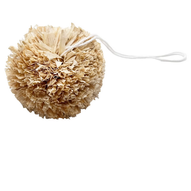 Hängender Ball aus Maisblättern 7cm