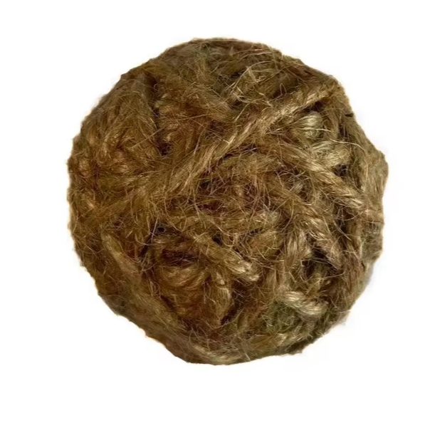 Hanfseil-Ball ⌀6,5 cm