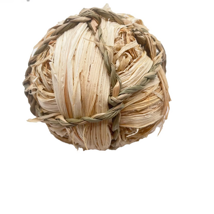 Wassergras + Maisblätter Ball ⌀ 6,5cm