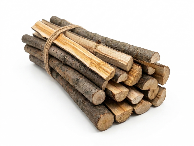 15x Haselnuss Knabberstangen – Naturäste für Kleintiere & Bastelprojekte