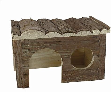 Waldhaus Flachdach 28 cm – Der sichere Lieblingsplatz für Ihre Tiere