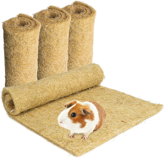 Nager-Glück Kennenlernbox: 8-teiliges Natur-Starterset mit Hanf-, Kokosmatten & Knabberspaß