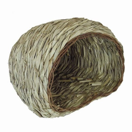 Grass house, semi-cave, sleeping cave, for rodents, 30x25cm