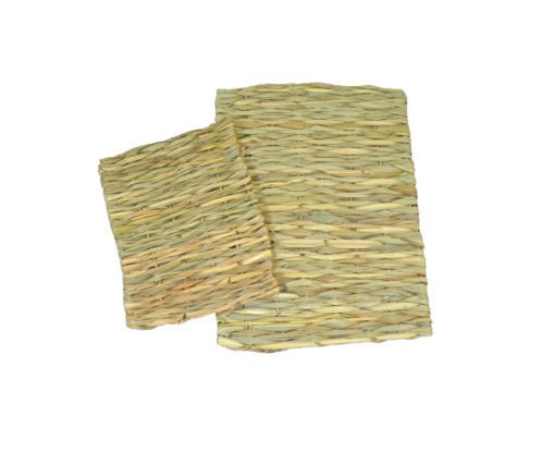 Grass carpet / grass mat / pad for small animals, 27x20cm