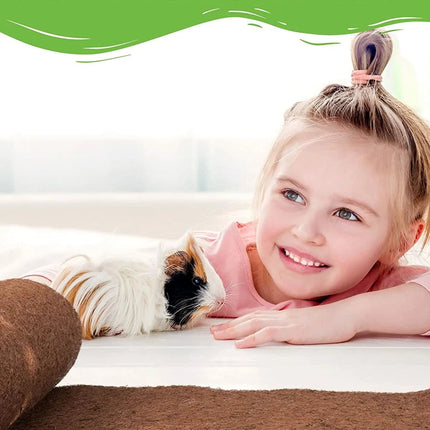 Coconut mat made of 100% coconut fibers - 100cm x 5m roll rodent carpet without latex - natural product by the meter 