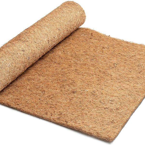 Coconut mat made from 100% coconut fibers 100x50cm with natural latex rodent carpet growing mat